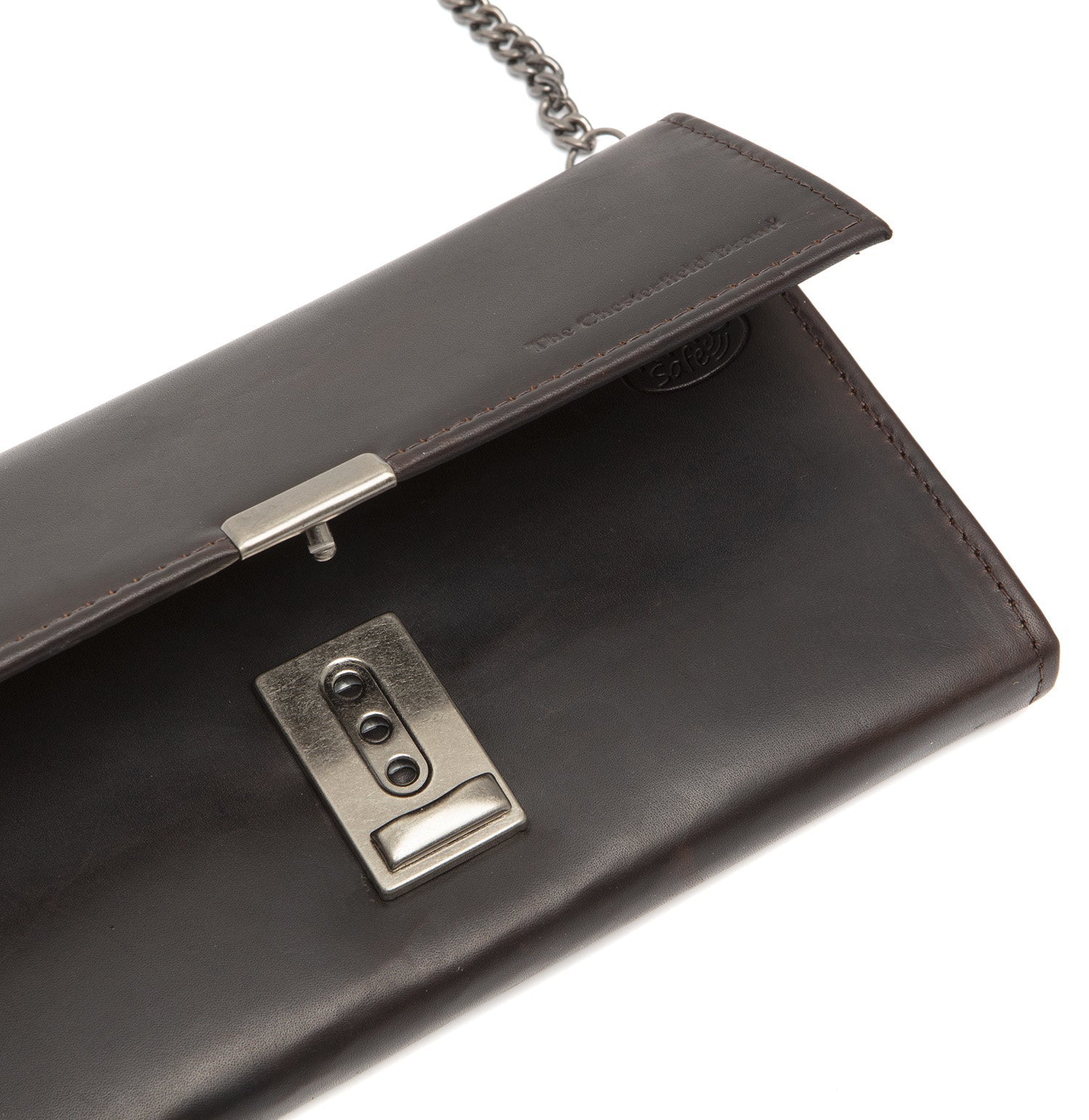 Brown Leather Waiter Wallet Bora, detail view 1