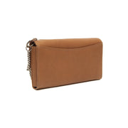 Cognac Leather Waiter Wallet Elba, detail view 3