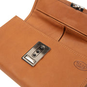 Cognac Leather Waiter Wallet Elba, detail view 5