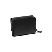 Black Leather Wallet Aldra, detail view 6