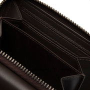 Brown Leather Wallet Aldra, detail view 3