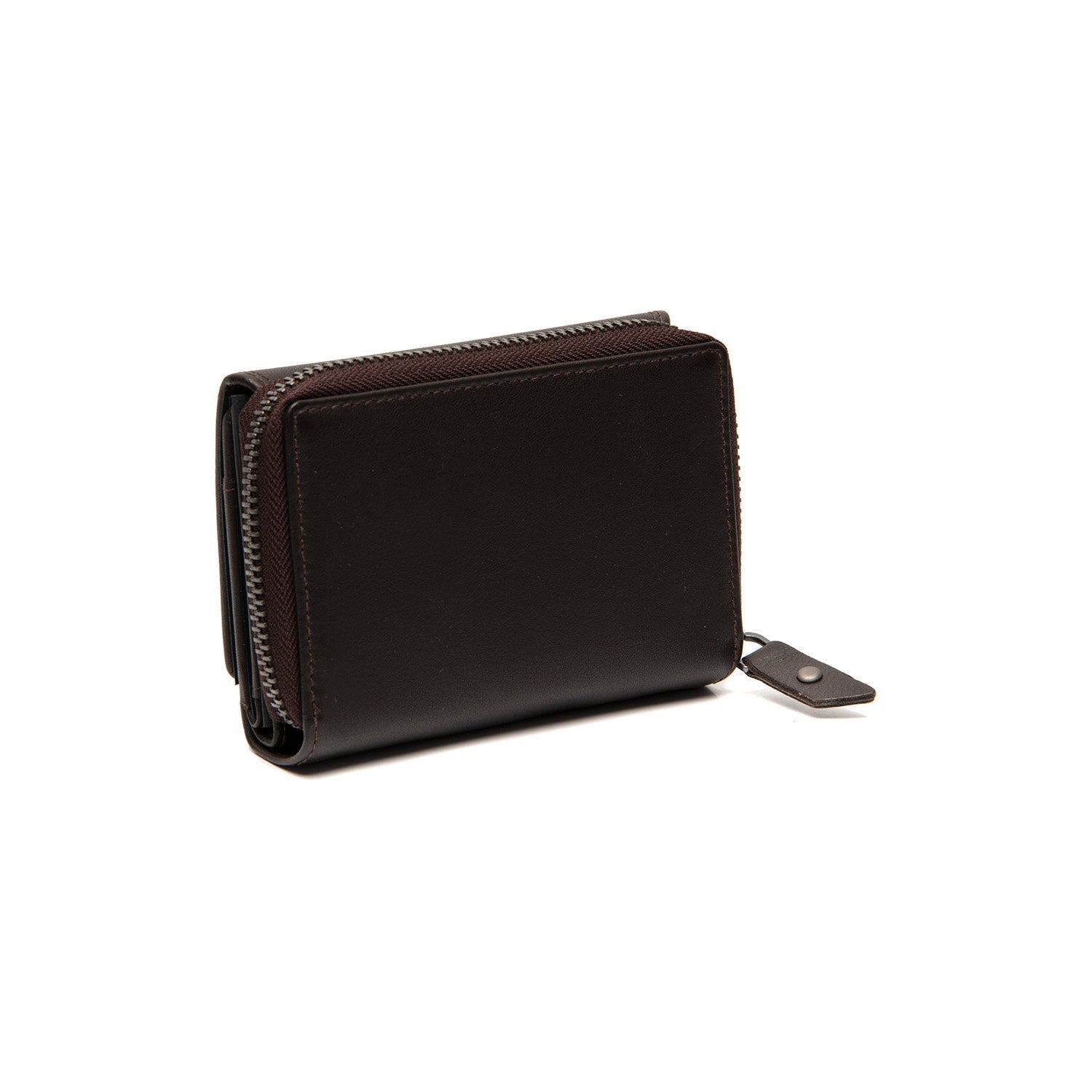 Brown Leather Wallet Aldra, detail view 4