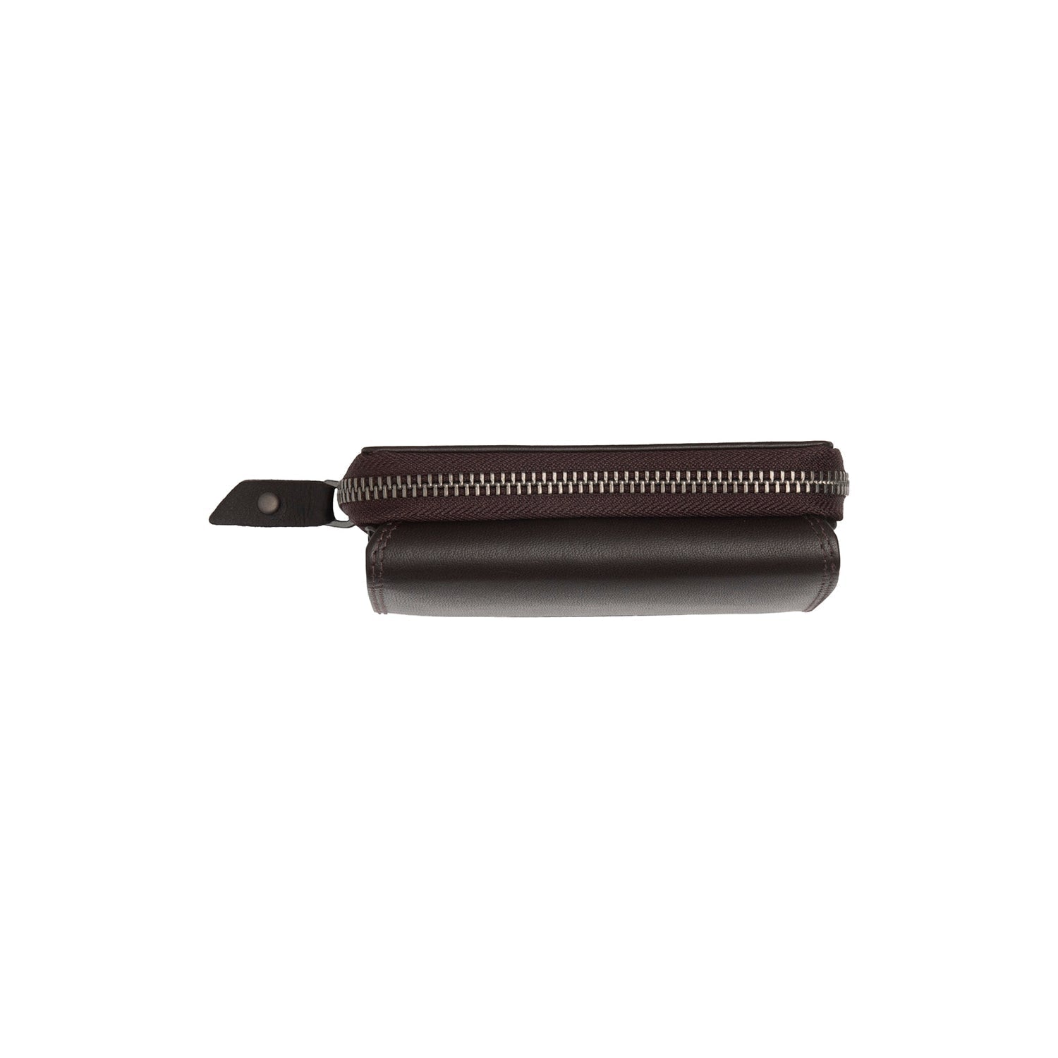 Brown Leather Wallet Aldra, product view 3