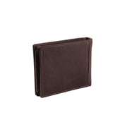 Brown Leather Wallet Alvina, detail view 3