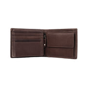 Brown Leather Wallet Alvina, product view 3