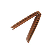 Cognac Leather Wallet Alvina, detail view 1