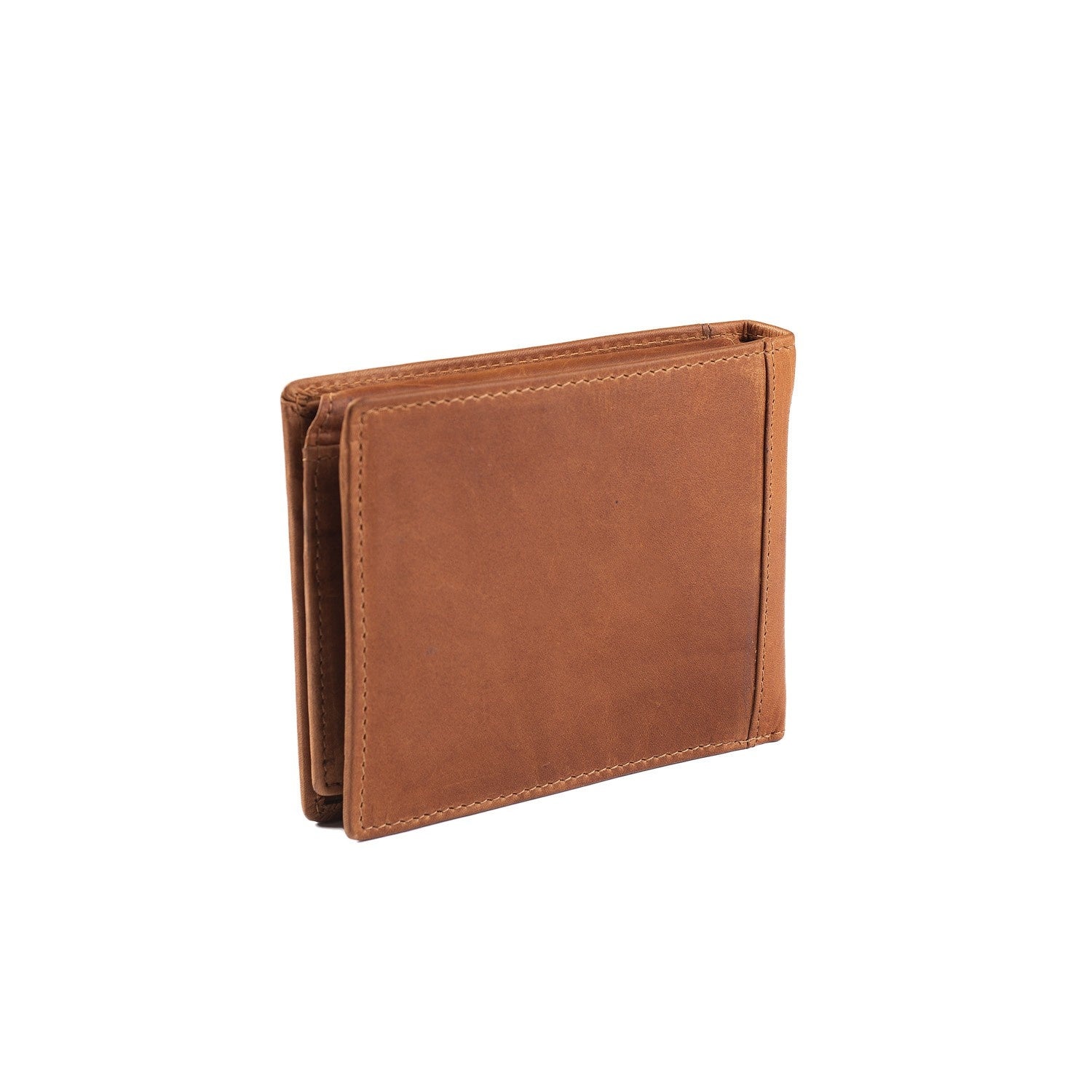 Cognac Leather Wallet Alvina, detail view 3