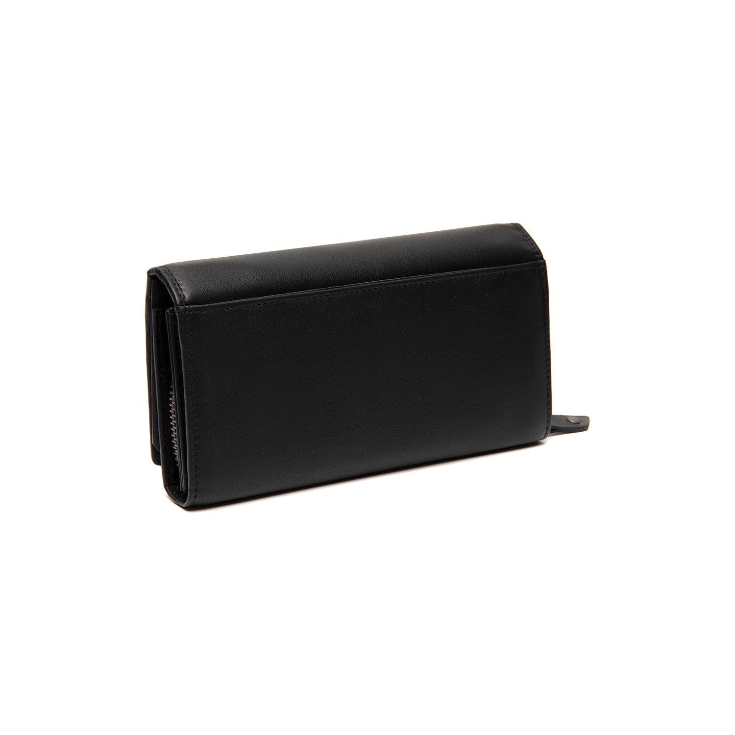 Black Leather Wallet Arvento, detail view 4