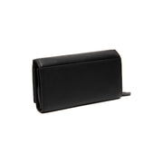 Black Leather Wallet Arvento, detail view 4