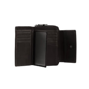 Brown Leather Wallet Ascot, product view 3
