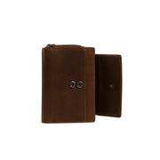 Cognac Leather Wallet Ascot, detail view 3