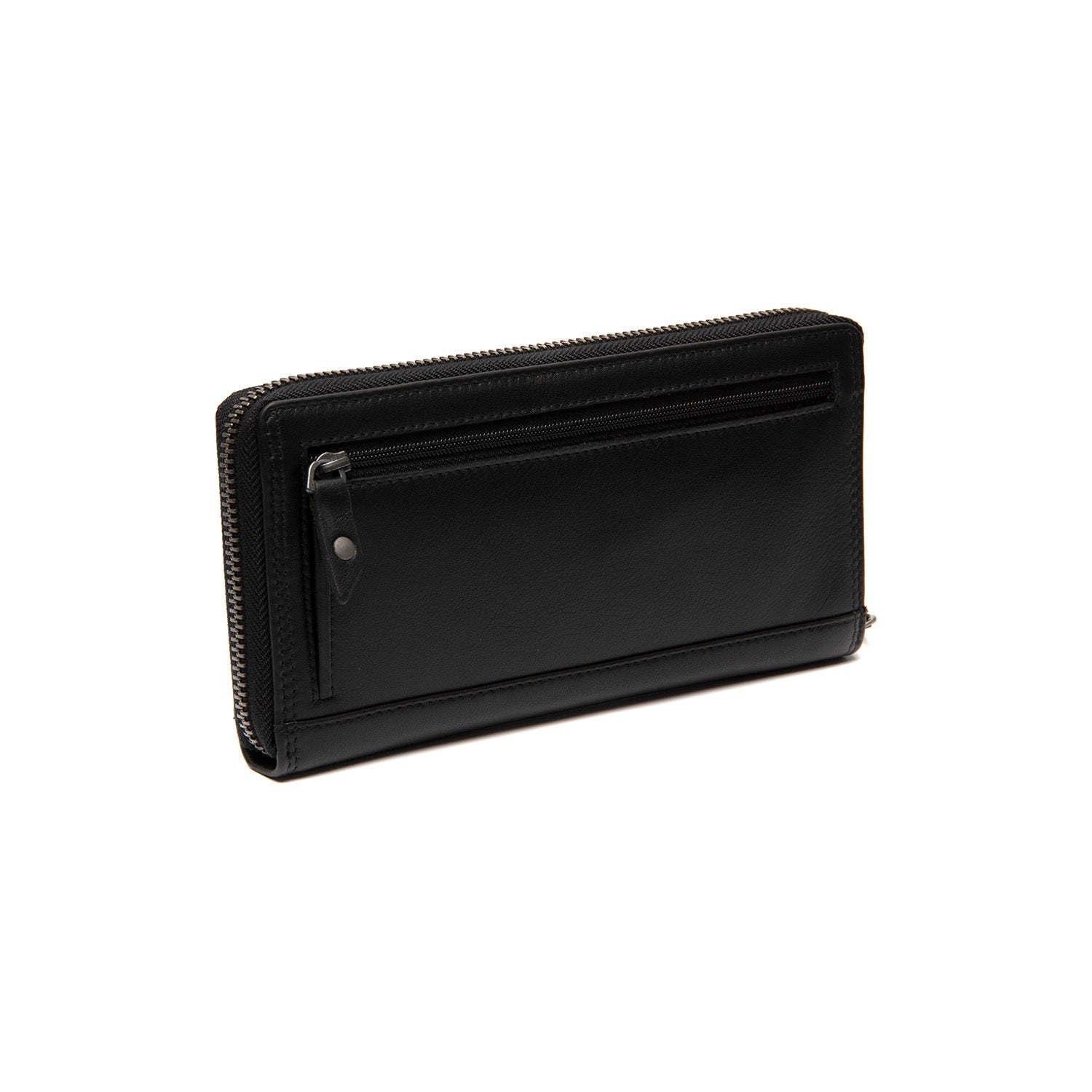 Black Leather Wallet Cantara, detail view 4