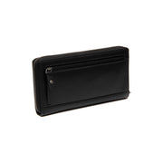 Black Leather Wallet Cantara, detail view 4