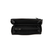 Black Leather Wallet Cantara, product view 2