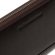Brown Leather Wallet Cantara, detail view 3