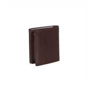 Brown Leather Wallet Carl, detail view 3