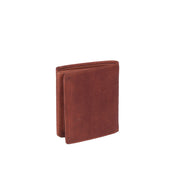Cognac Leather Wallet Carl, detail view 3