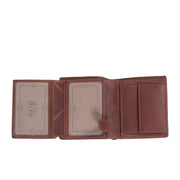 Cognac Leather Wallet Carl, product view 2