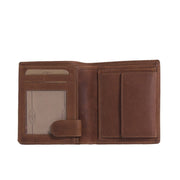 Cognac Leather Wallet Carl, product view 3