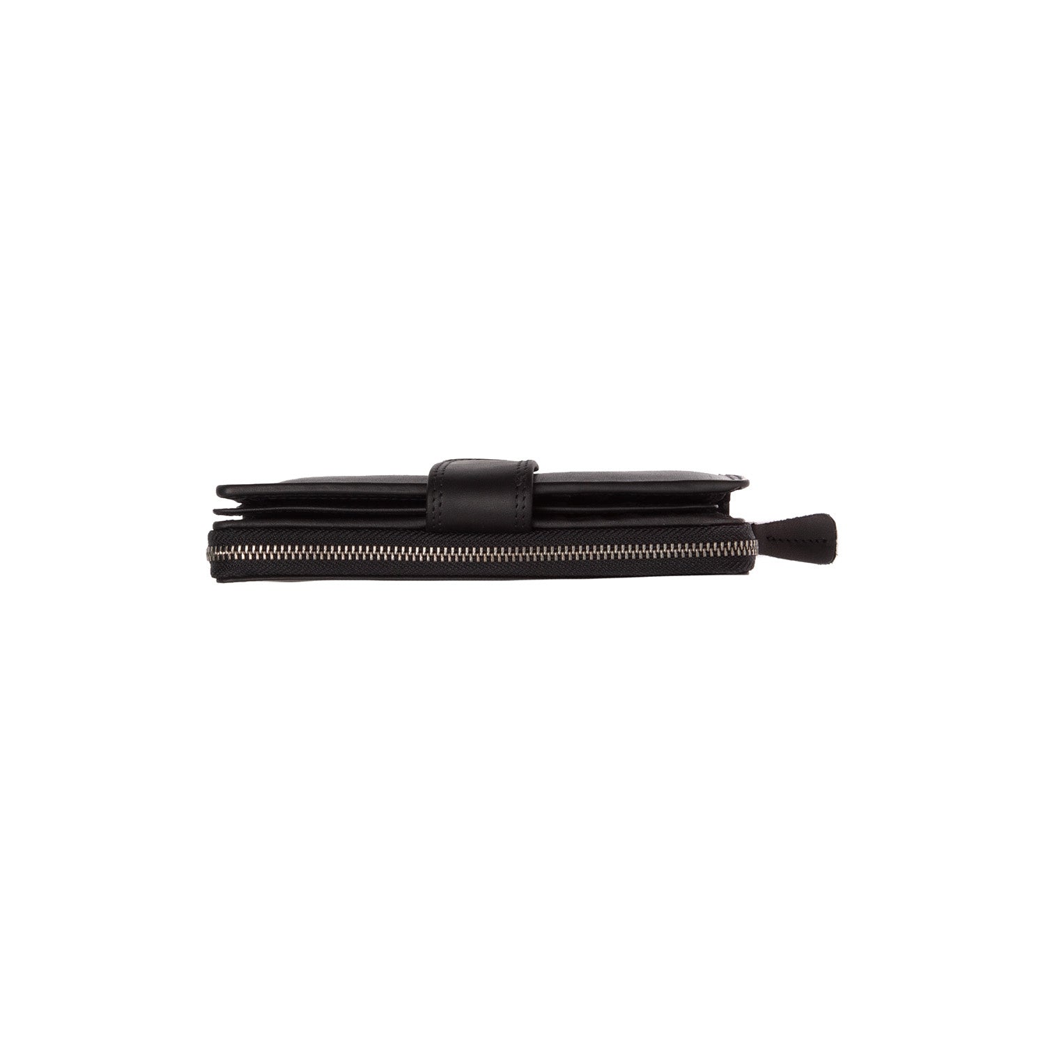 Black Leather Wallet Charlotte, detail view 5
