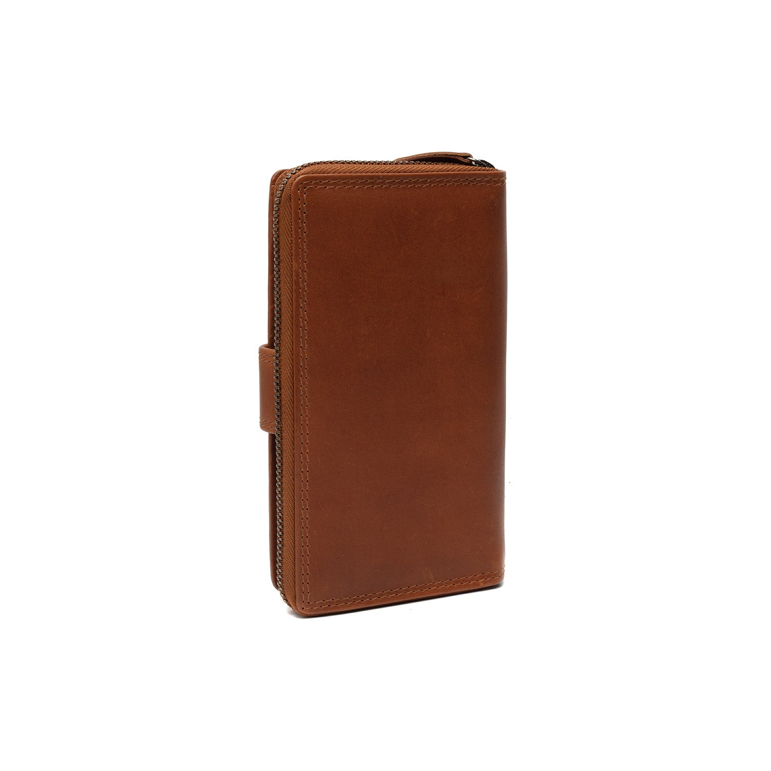 Cognac Leather Wallet Charlotte, detail view 4