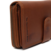 Cognac Leather Wallet Charlotte, product view 2