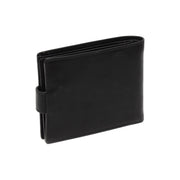 Black Leather Wallet Curtis, detail view 5