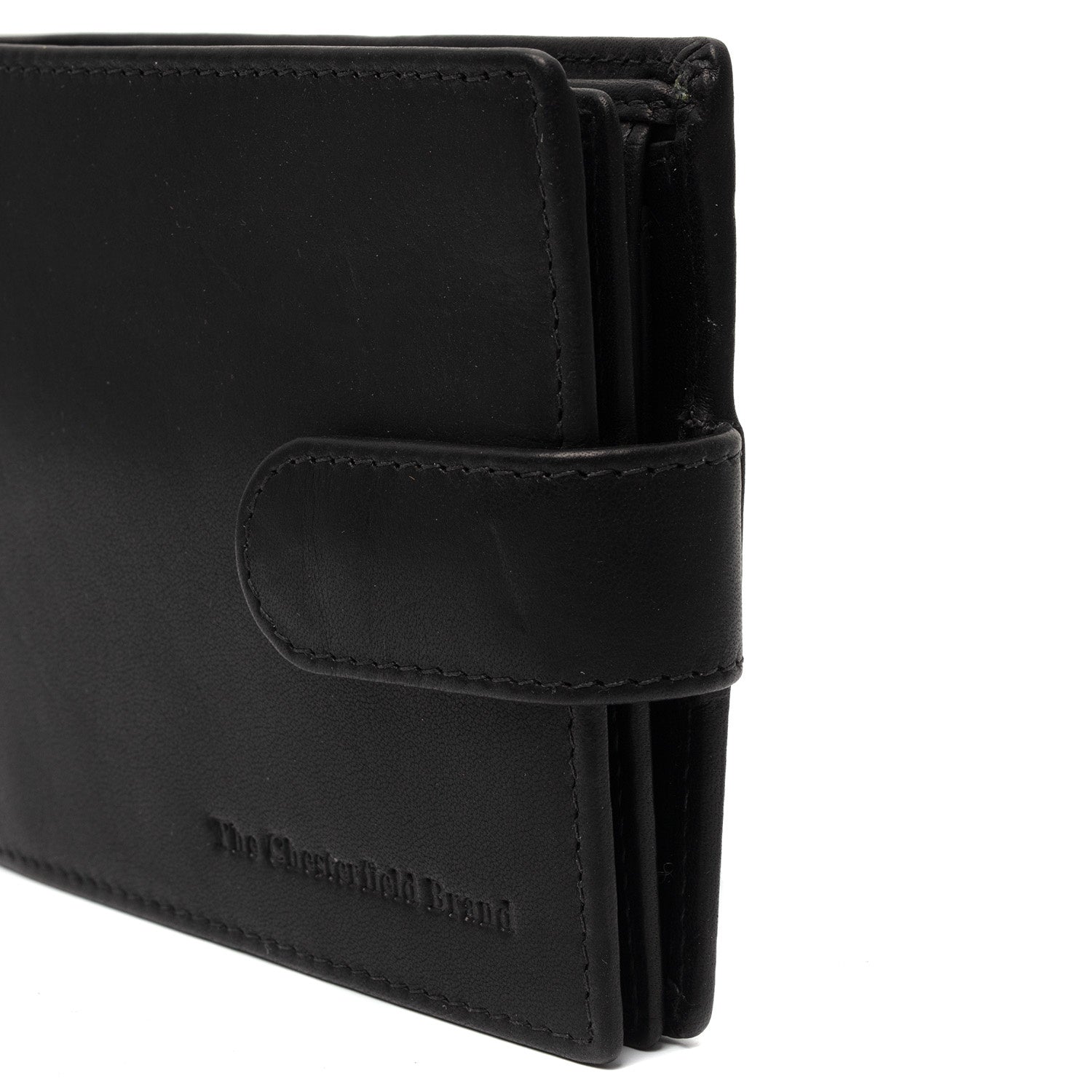Black Leather Wallet Curtis, product view 3