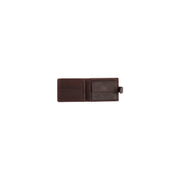 Brown Leather Wallet Curtis, detail view 1