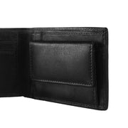 Black Leather Wallet Enzo, product view 3