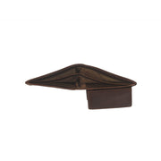 Brown Leather Wallet Enzo, detail view 3