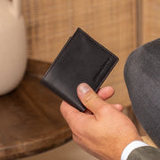 Brown Leather Wallet Enzo, product view 2