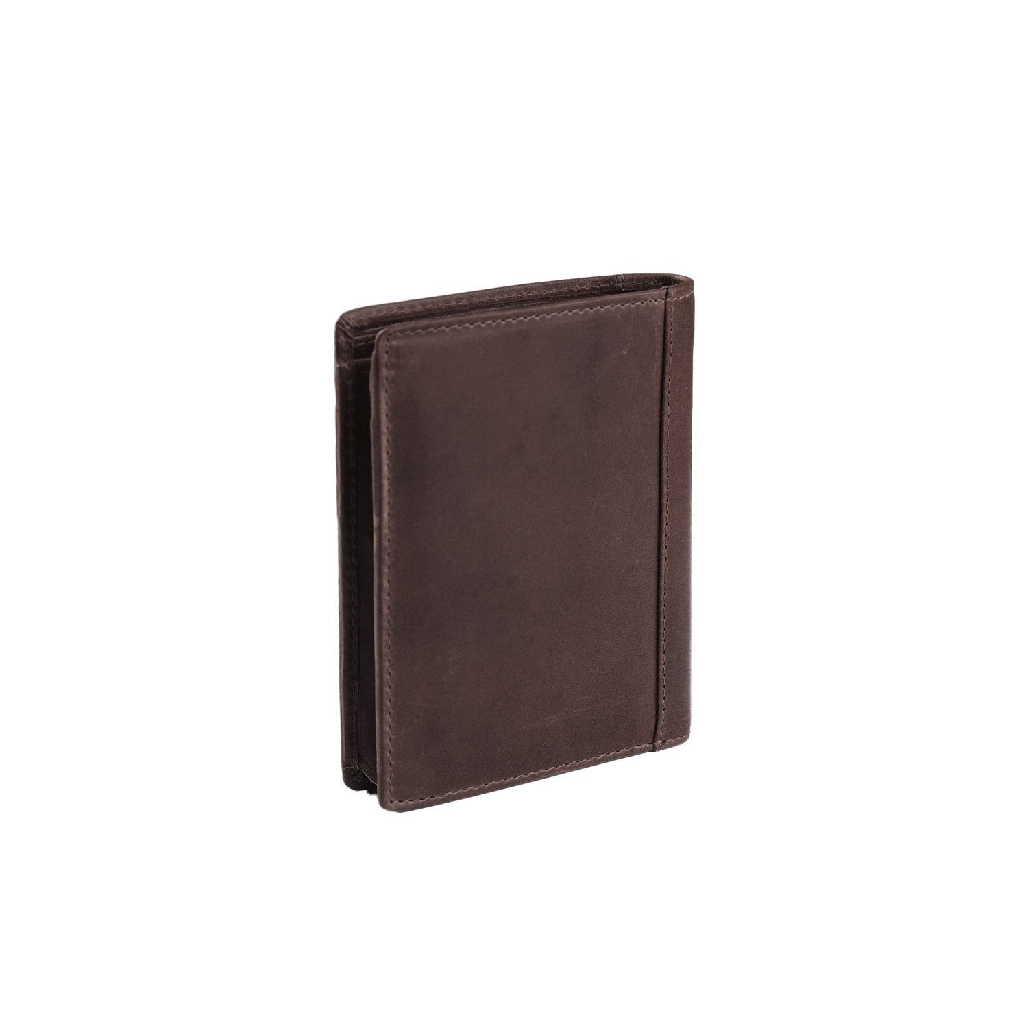 Brown Leather Wallet Ethel, detail view 3