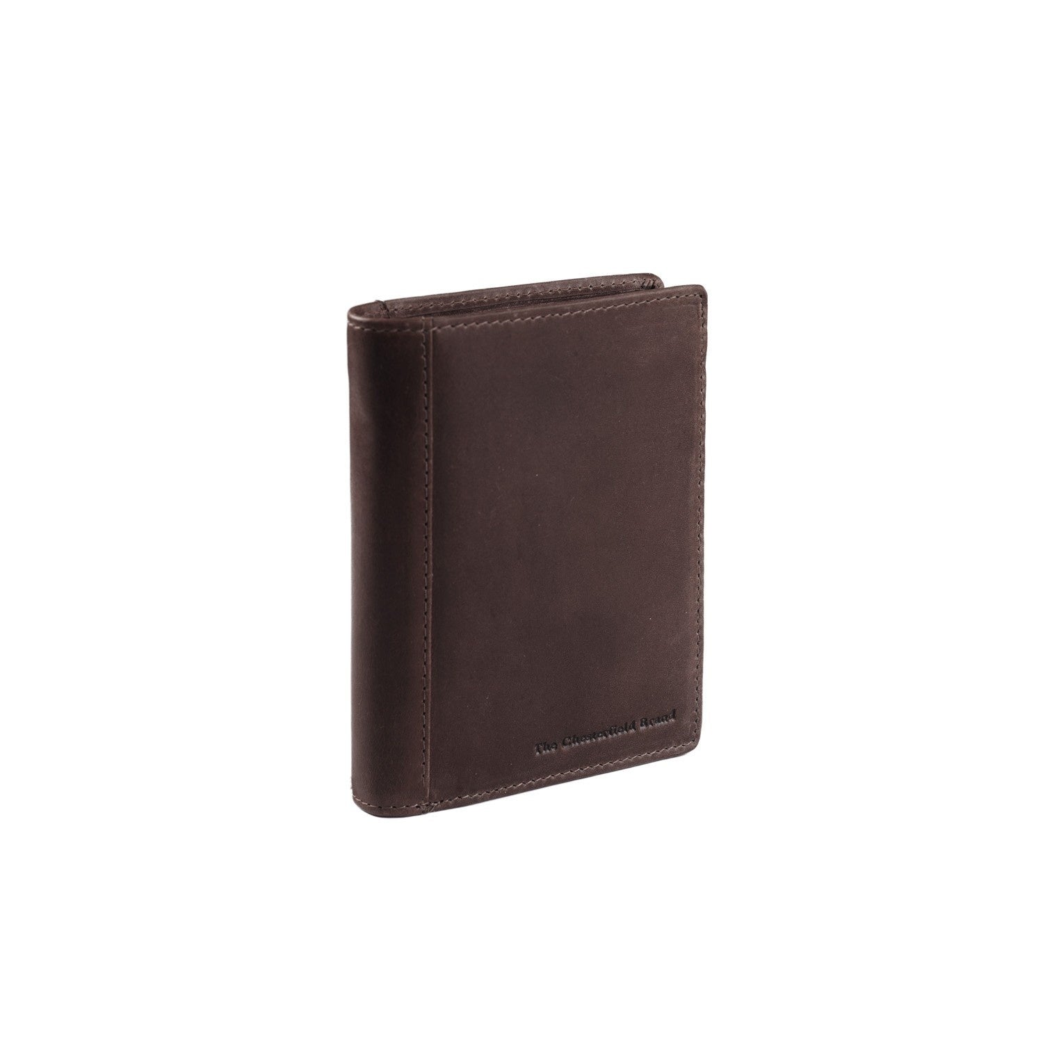 Brown Leather Wallet Ethel, front view