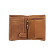 Cognac Leather Wallet Ethel, product view 3