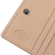 Beige Leather Wallet Floren, product view 3