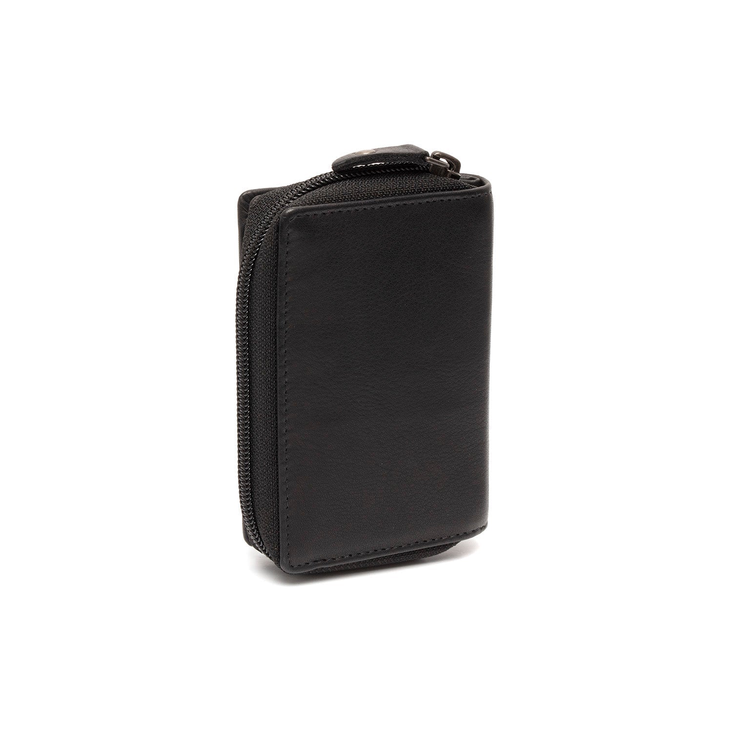 Black Leather Wallet Floren, detail view 4