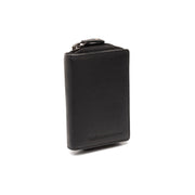 Black Leather Wallet Floren, front view