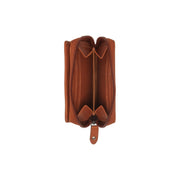 Cognac Leather Wallet Floren, product view 3