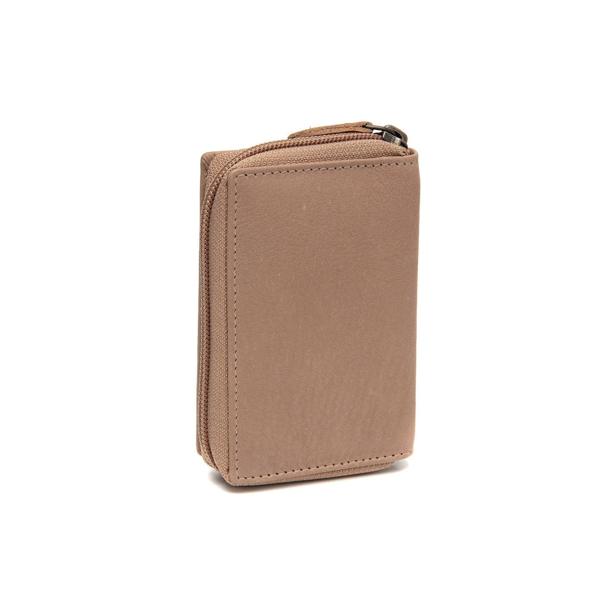 Taupe Leather Wallet Floren, detail view 4