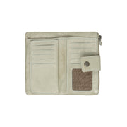 Ocean Green Leather Wallet Fresno, detail view 1