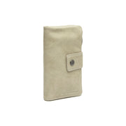 Ocean Green Leather Wallet Fresno, front view
