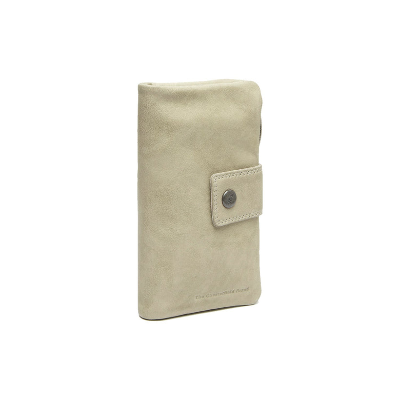 Ocean Green Leather Wallet Fresno, front view