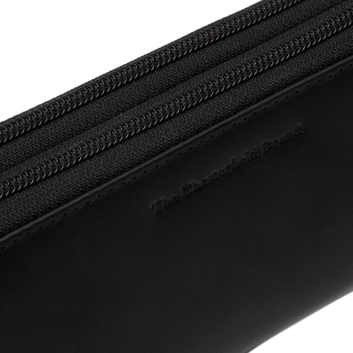 Black Leather Wallet Hadley, detail view 5