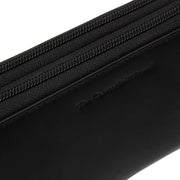Black Leather Wallet Hadley, detail view 5
