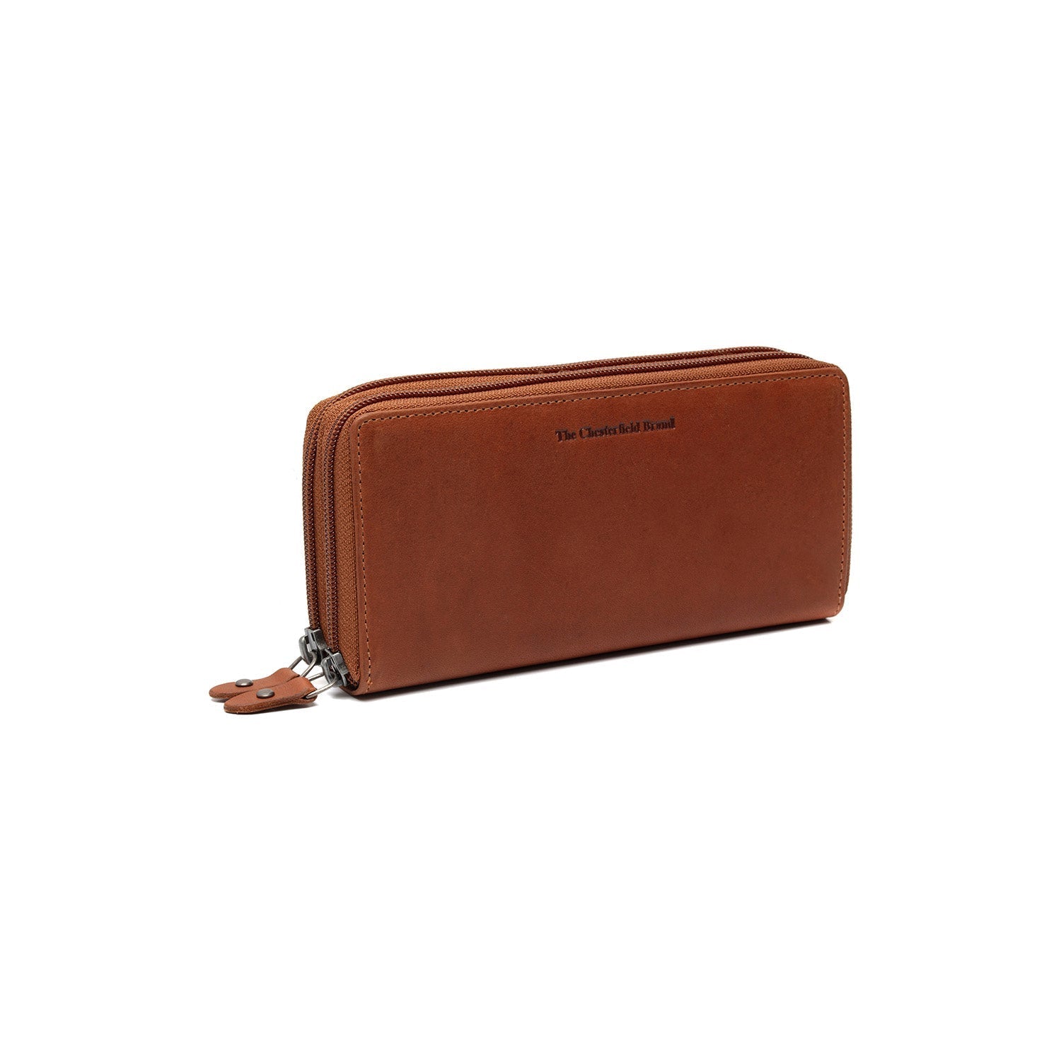 Cognac Leather Wallet Hadley, front view