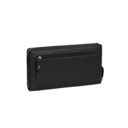 Black Leather Wallet Halle, detail view 1