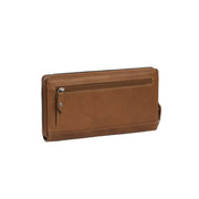 Cognac Leather Wallet Halle, detail view 3
