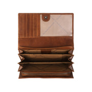 Cognac Leather Wallet Hampton, product view 3