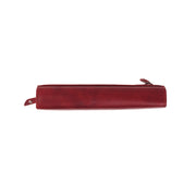 Red Leather Wallet Hampton, detail view 3